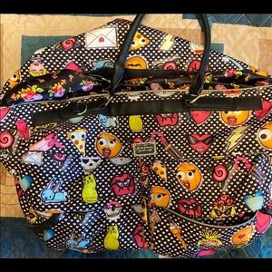 Betsy Johnson duffel bag!